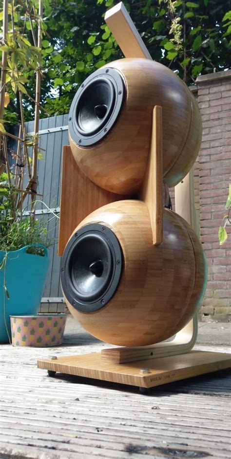 Almost Finished Diy Speakers By Mennolito Made Of Ikea Bamboo