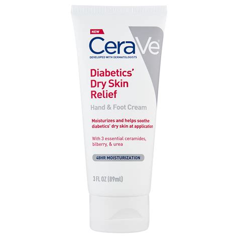 Cerave Diabetics Dry Skin Relief Hand And Foot Cream Hand Creams