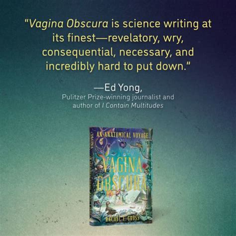 Vagina Obscura An Anatomical Voyage By Rachel E Gross Hardcover