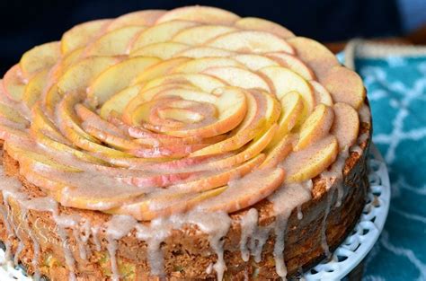 Cinnamon Glazed Apple Cake Will Cook For Smiles