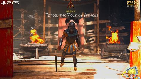 Assassin S Creed Odyssey Titos The Rock Of Athens Arena YouTube