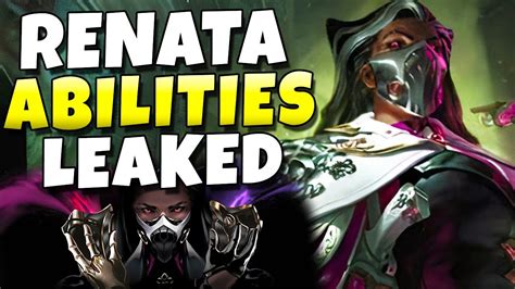 RENATA ABILITIES LEAKED NEW CHAMPION YouTube