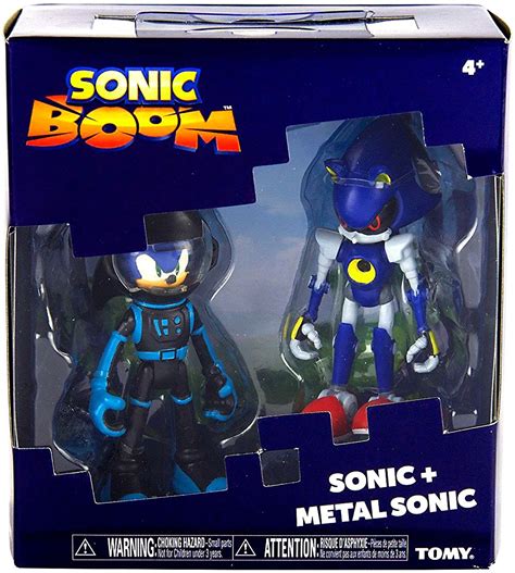 Sonic The Hedgehog Sonic Boom Sonic Metal Sonic 3 Action Figure 2 Pack