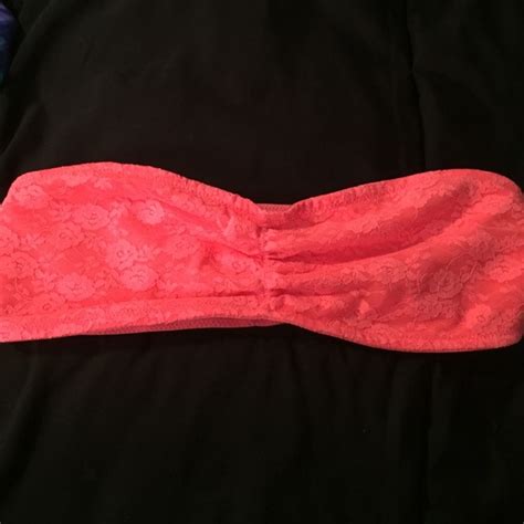 pink victoria s secret intimates and sleepwear vs pink coral bandeau