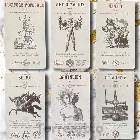 The Occult Tarot Full 78 Card Tarot Deck Major And Minor Etsy Uk