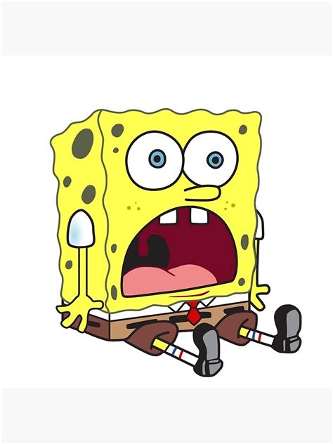 Shocked Spongebob Coasters Set Of 4 For Sale By Courtneylouix