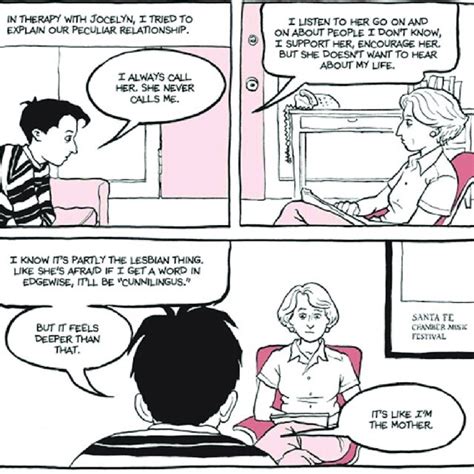 A Alison Bechdel After A Conversation With Her Mother From Are You Download Scientific