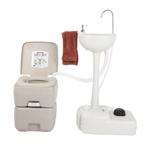 Ubesgoo Portable Hand Wash Sink Basin Stand With Fauce 20l5 Gallon
