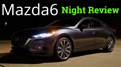 2020 Mazda6 Signature Night Review Adaptive Headlights Interior