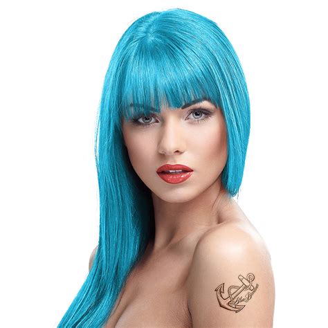 Hair that has been relaxed, permed, dyed repeatedly oftentimes, the best method to remove hair dye is a combination of many of these techniques. Crazy Color Semi-Permanent Bubblegum Blue Colour Hair Dye ...