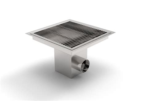 Sgv 450 Trapped Square Floor Gully Paragon Stainless Products