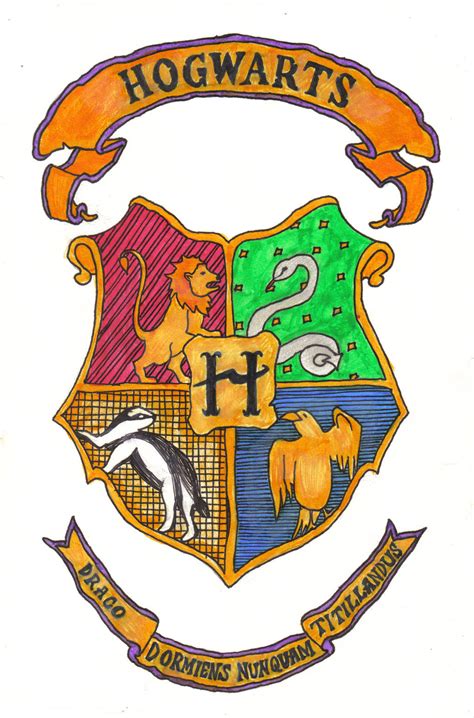 Hogwarts Crest Clipart At Getdrawings Free Download