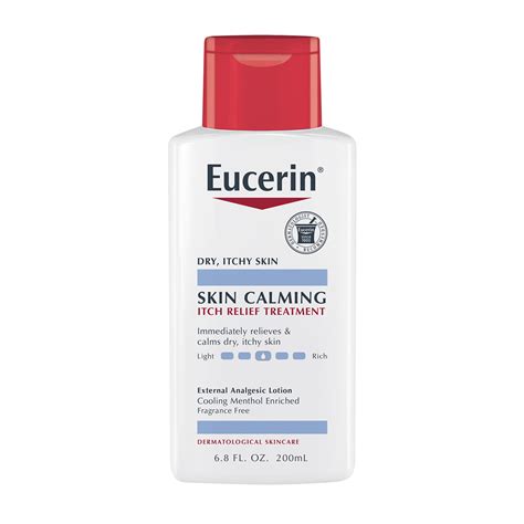 Eucerin Skin Calming Itch Relief Treatment Lotion 68 Fl Oz
