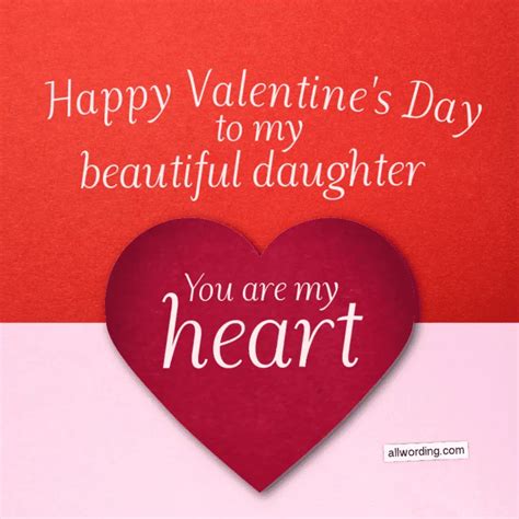 A Sweet List Of Valentines Day Wishes For Your Daughter