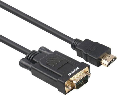 Vga Hdmi To Vga Adapter Monitor Screen Video Cable Converter Cord