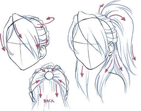 How To Draw Anime Hair Step By Step For Beginners Min