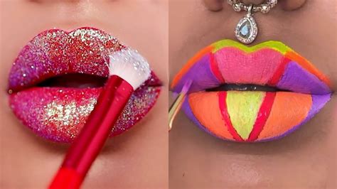 Lipstick Tutorials 2021 💄 New Amazing Lip Art Ideas Youtube