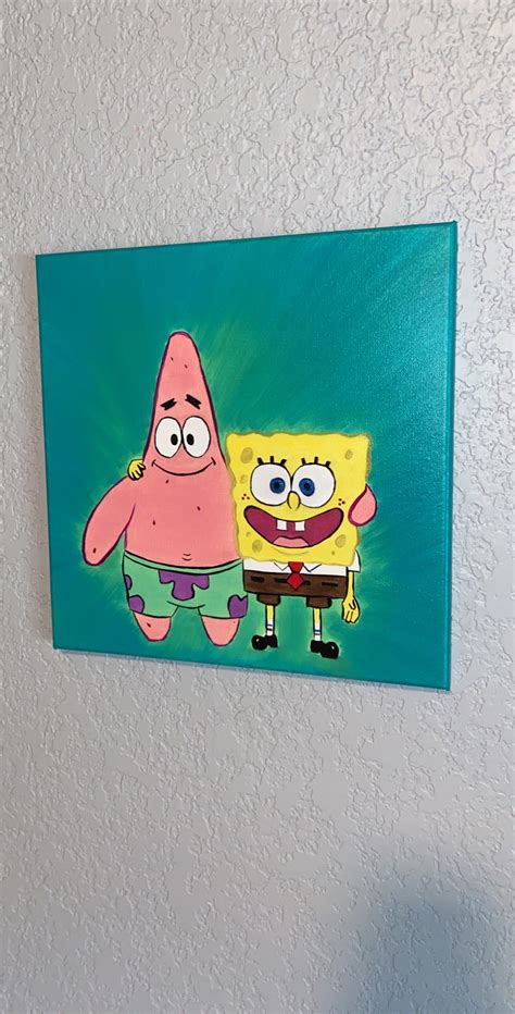 Spongebob And Patrick Spongebob Painting Tole Painting Patterns