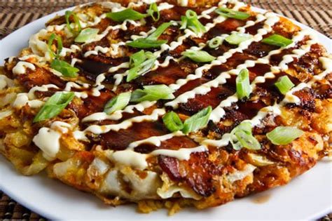 Everyone knows pizza can come in many different forms. Okonomiyaki (Japanese Pancake) - Closet Cooking
