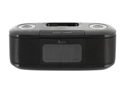 Iluv Vibro Desktop Alarm Clock With Bed Shaker For Ipod Imm153blk