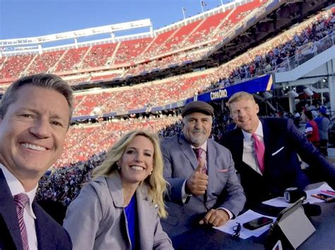 Fox Sports Commentator Aly Wagner Second From Left With Other