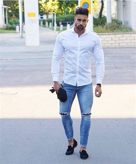 My channel for brand new video white shirt outfit white shirt outfit concepts white shirt outfits males white white shirt cleansing ideas white shirt males type white shirt sample white shirt sample for man. 30+ Blue Jeans And White Shirt Outfits Ideas For Men ...