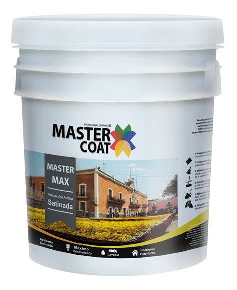 Cubeta De Pintura Vinílica Lavable 19lt Max Igualación Color | Meses