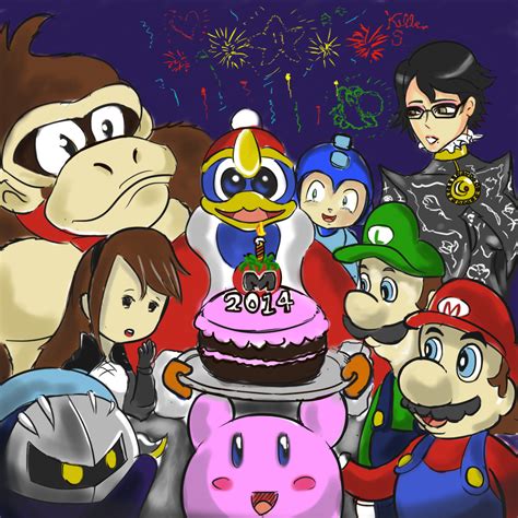 Nintendo New Year 2014 By Jollyware On Deviantart