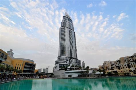 Burj Dubai Lake Hotel Stock Photo Image Of Blue Five 35330046