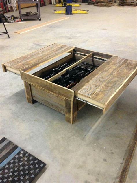 By ss contributor | last updated: Hidden gun storage coffee table | jeff | Pinterest ...