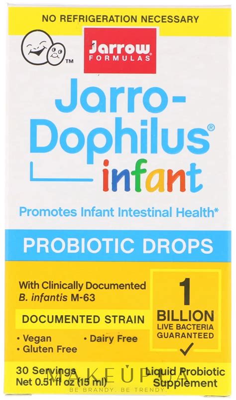 Jarrow Formulas Jarro Dophilus Infant Probiotic Drops