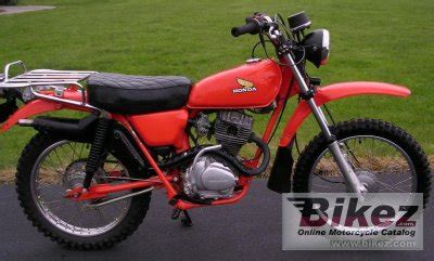 Read the riders' comments at the bike's discussion group. 1977 Honda CT 125 specifications and pictures