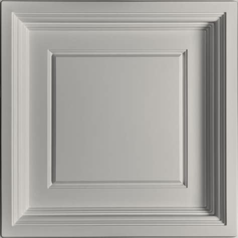 Ceilume Madison Stone 2 Ft X 2 Ft Lay In Coffered Ceiling Panel Case
