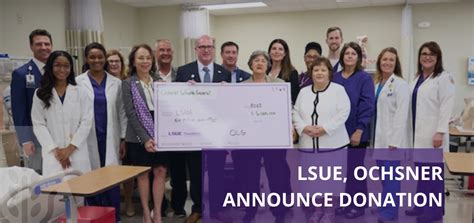 Lsue Ochsner Lafayette General Announce Extended Partnership