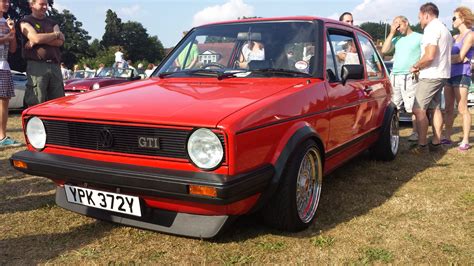 Oc Vw Golf Gti Mk From A Classic Car Show In Harpenden Uk