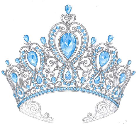Beautiful Reminds Me Of Cinderella Tiara Drawing Crown Drawing