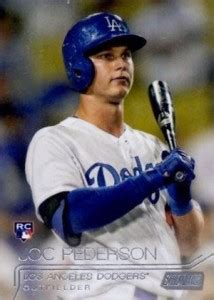 Pederson started all three games of the qualifier in right field. Joc Pederson Rookie Cards and Prospect Cards Guide