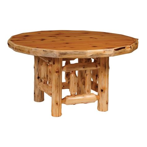 | skip to page navigation. Shop Fireside Lodge Furniture Traditional Cedar Round ...