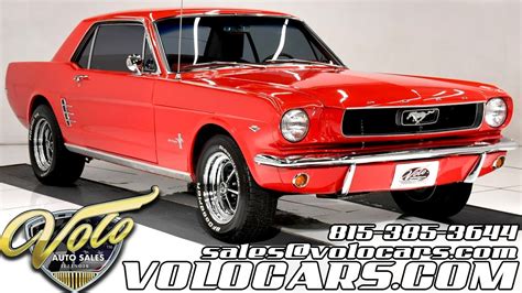 1966 Ford Mustang For Sale At Volo Auto Museum V19995 Youtube