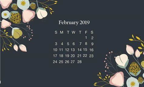 Preview of the fliqlo flip clock screensaver. February 2019 Calendar Wallpapers - Wallpaper Cave