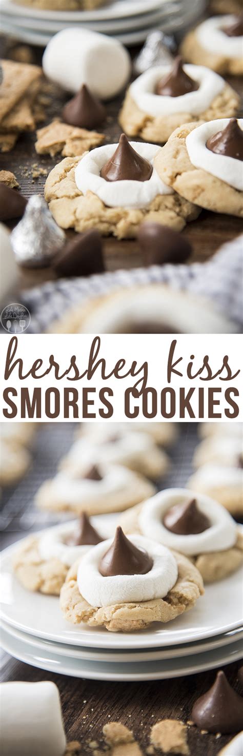 It's not christmas without these peanut butter blossoms cookies. Hershey Kiss S'mores Cookies - Like Mother, Like Daughter