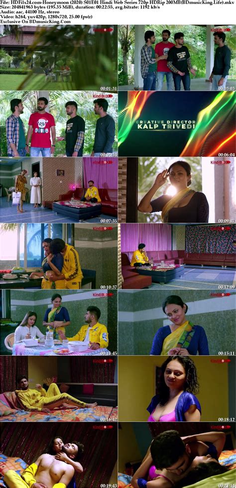 18 Honeymoon 2020 S01e01 Hindi Web Series 720p Hdrip 200mb Download