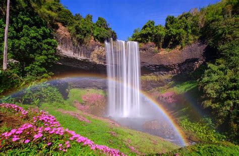 End Of Double Rainbow Is A Beautiful Waterfall World News Express