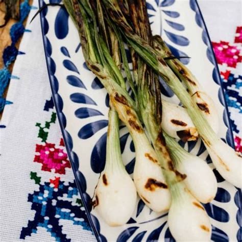 Cebollitas Asadas Grilled Green Onions Muy Bueno