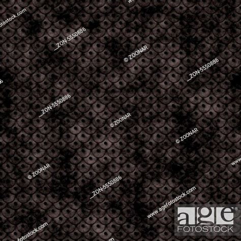 Seamless Dark High Quality Studded Scale Leather Texture Stock Photo