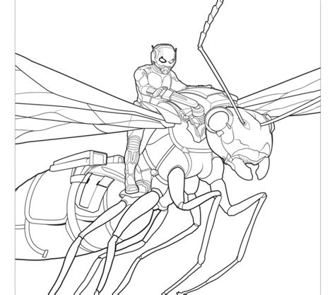 Ant Man Coloring Pages - Coloring Home