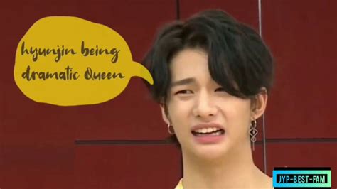 There are people with a lot worse problems than you. STRAYKIDS HYUNJIN BEING DRAMATIC - YouTube