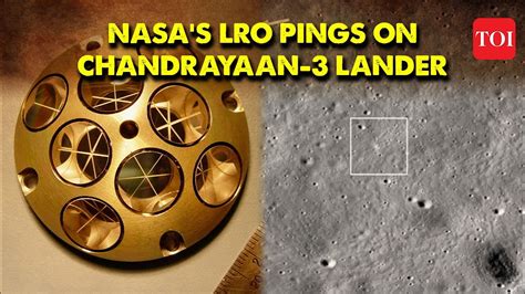 Chandrayaan Nasas Lunar Orbiter Pings Vikram Lander On The Moon