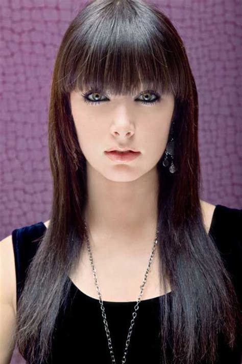 Black hairstyles with bangs are currently on our radar. 20+ Long Hairstyles with Bangs 2015 - 2016 | Hairstyles ...