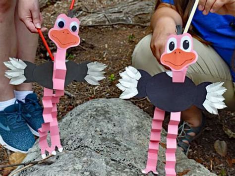 Ostrich Crafts And Activities For Kids Kids Art And Craft